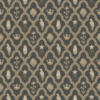 Turtledove Barn Charcoal wallpaper by Sandberg – geometric design