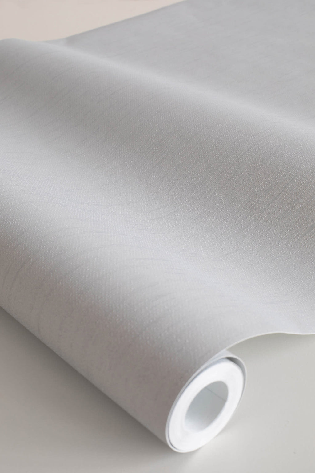 Linne wallpaper by Sandberg in Misty Blue, close detail of the print