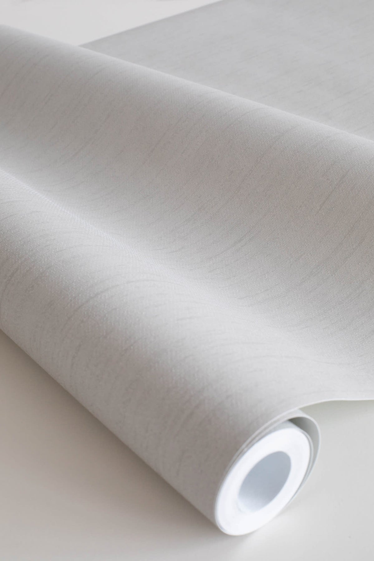 Linne wallpaper by Sandberg in Garden Green, close detail of the print