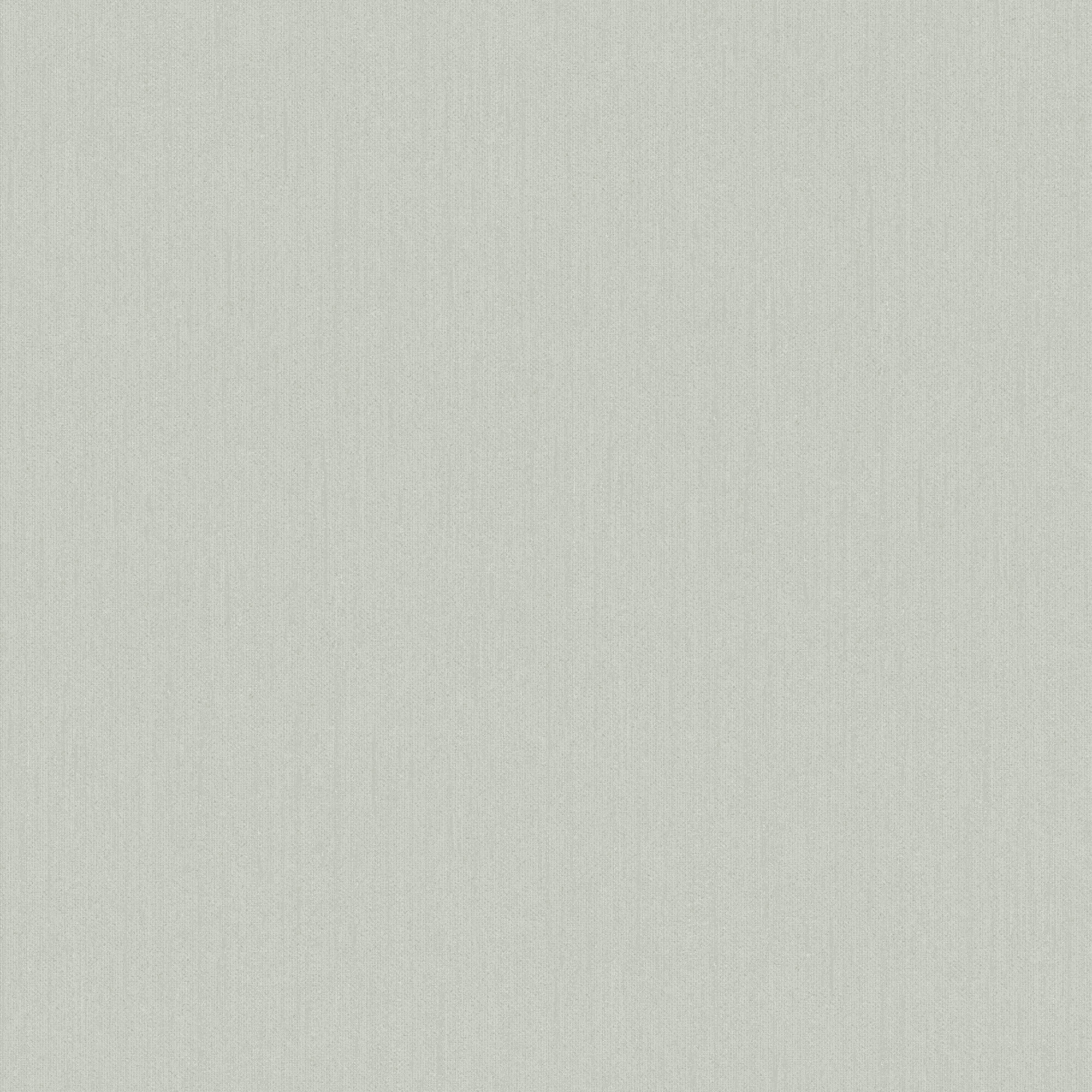 Linne wallpaper by Sandberg in pale sage green, flat swatch showing its subtle linen-weave texture