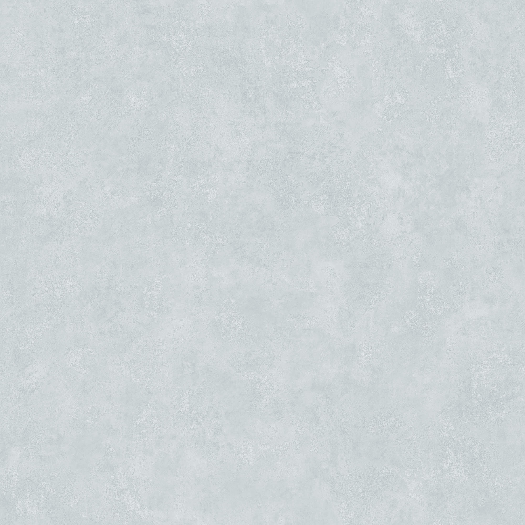 Kalk wallpaper by Sandberg in pale grey-blue, flat swatch with a mottled lime-wash plaster texture