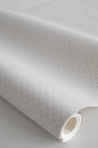 Valv wallpaper by Sandberg in Grey, close detail of the print