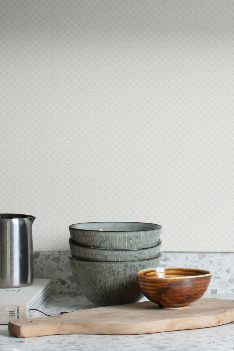 Valv wallpaper by Sandberg in a room setting