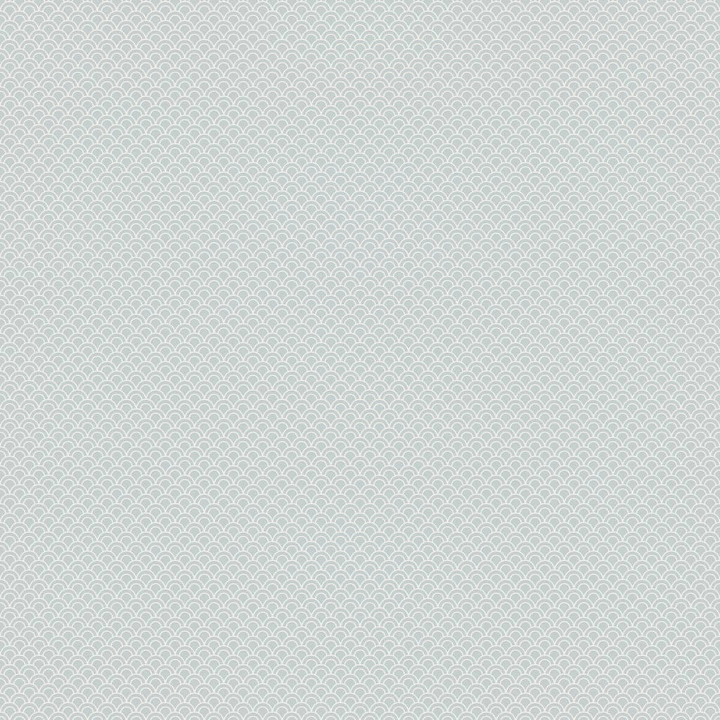 Valv Misty Blue wallpaper by Sandberg – botanical design