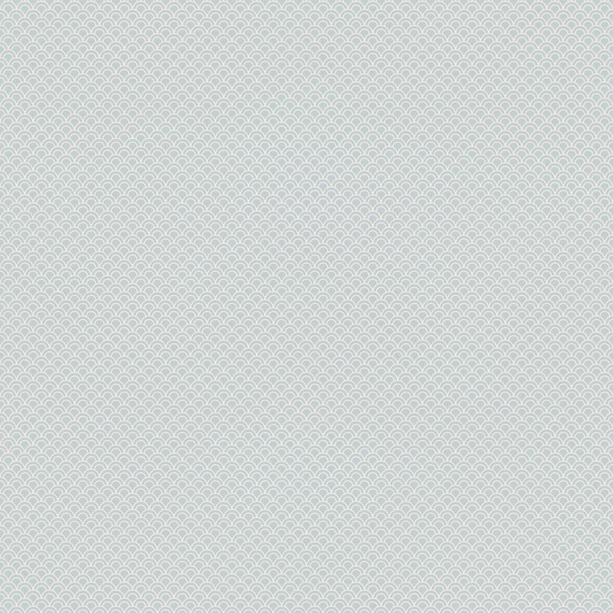 Valv Misty Blue wallpaper by Sandberg – botanical design