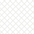 Trellis wallpaper by Sandberg in pale grey on white, delicate leaf-trail trellis pattern, flat roll swatch