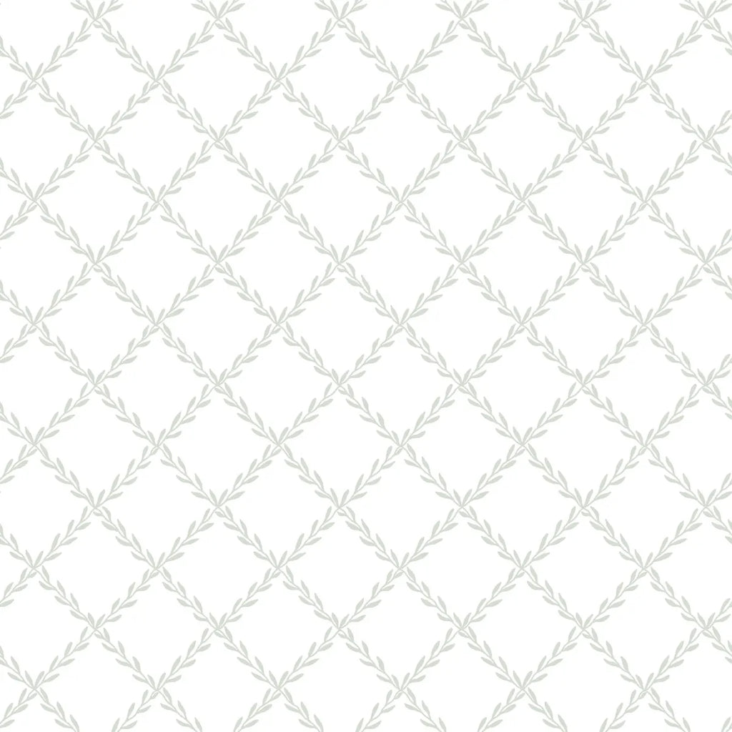 Trellis Garden Green wallpaper by Sandberg – geometric design