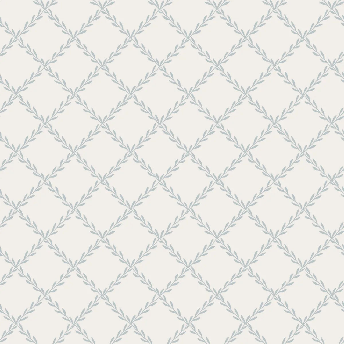 Trellis Misty Blue wallpaper by Sandberg – geometric design
