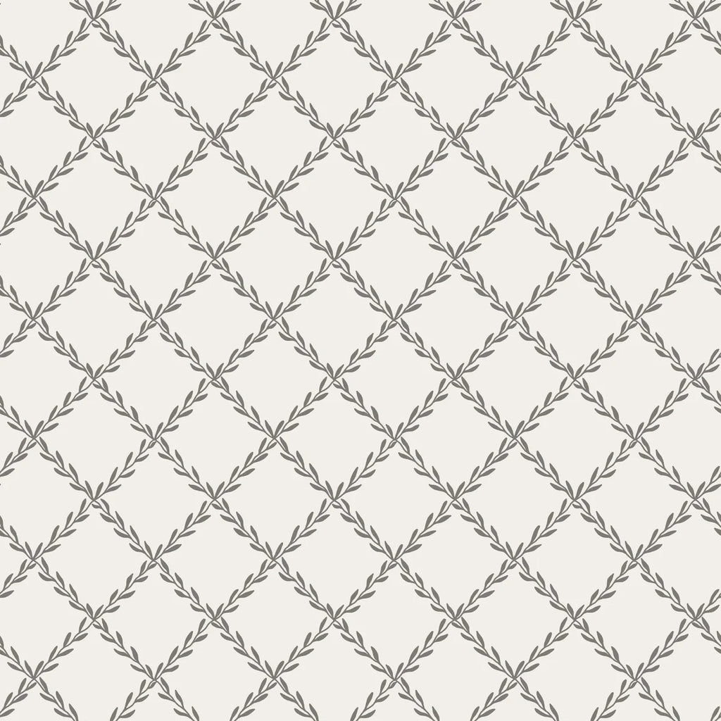 Trellis Graphite wallpaper by Sandberg – geometric design