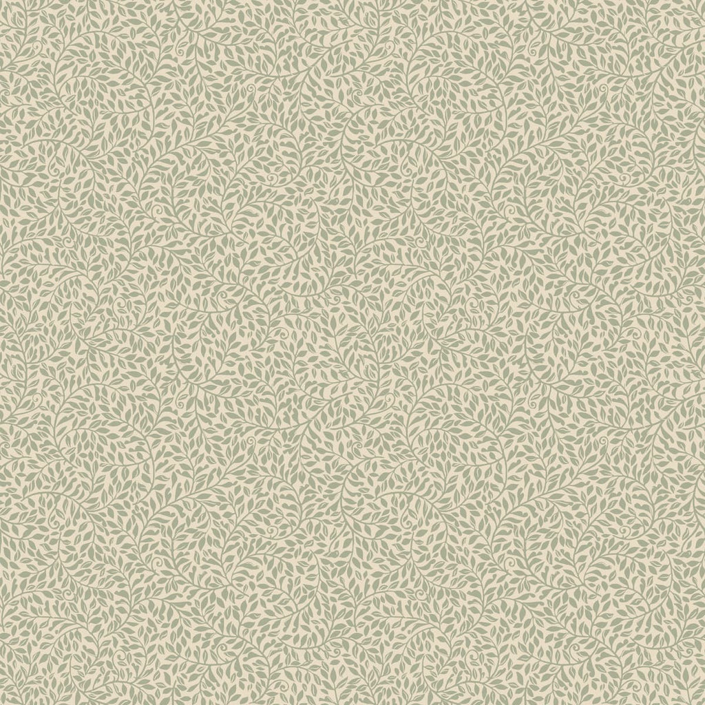 Bladverk Green wallpaper by Sandberg – botanical design