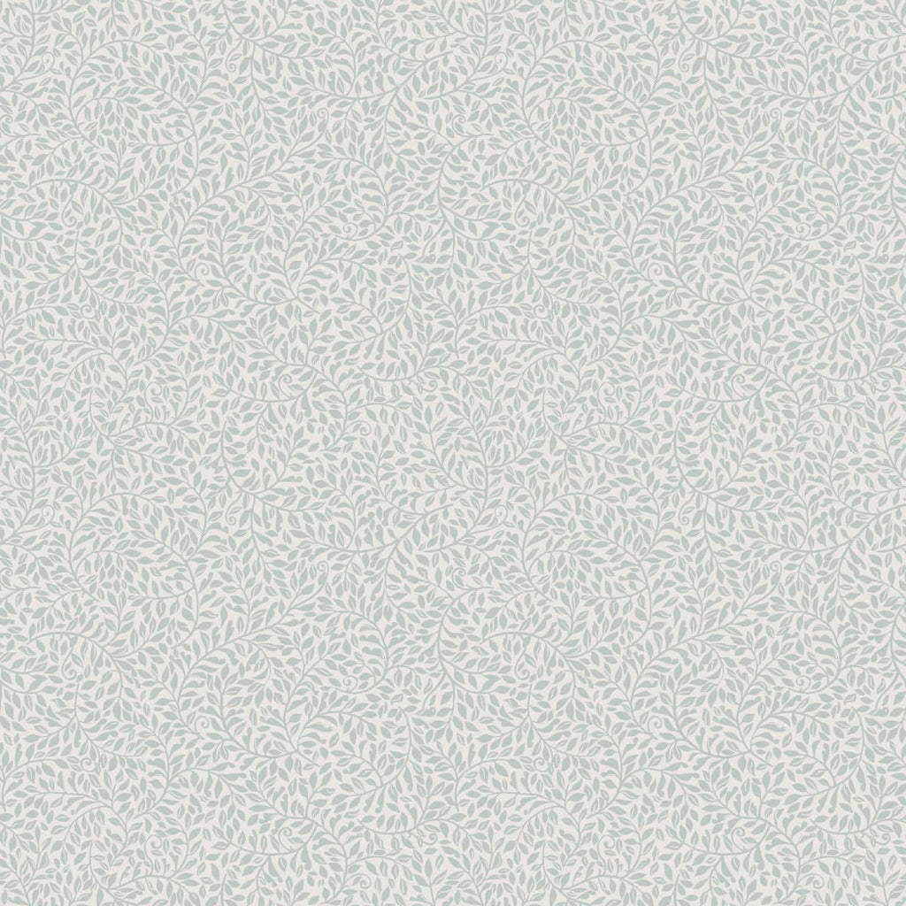 Bladverk Misty Blue wallpaper by Sandberg – botanical design