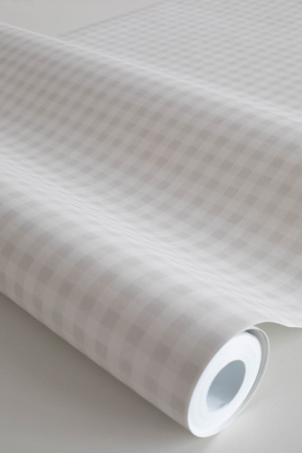 Ruta wallpaper by Sandberg in Grey, close detail of the print
