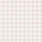 Ruta wallpaper by Sandberg, soft beige gingham check on white, flat roll swatch