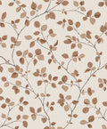 Bokskog wallpaper by Sandberg – Orange – Terracotta colourway, flat pattern repeat