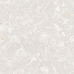 Marion wallpaper by Sandberg, flat swatch of pale grey and cream marbled texture with faint gold veining