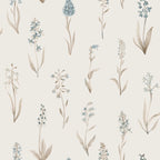 Alma Misty Blue wallpaper by Sandberg – floral design