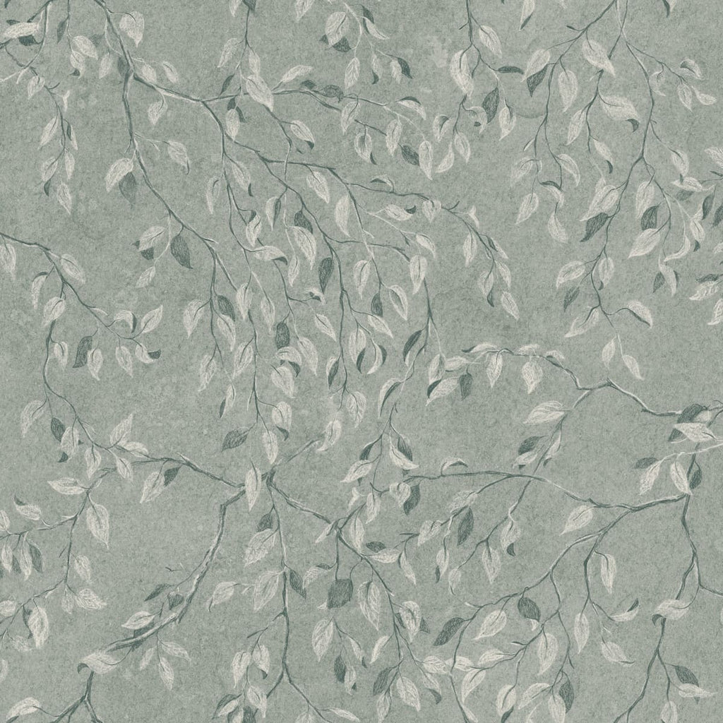 Lise Forest Green wallpaper by Sandberg – botanical design