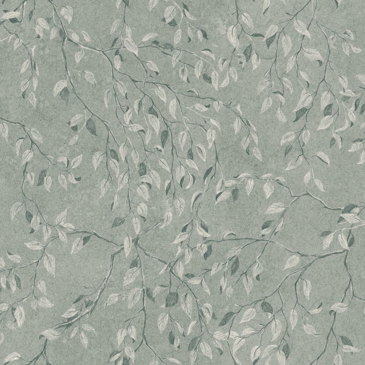 Lise Forest Green wallpaper by Sandberg – botanical design