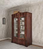 Ceder wall mural by Sandberg – botanical design, Beige – styled in a room setting