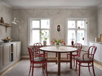 Klint wall mural by Sandberg in Gray, styled on an interior wall