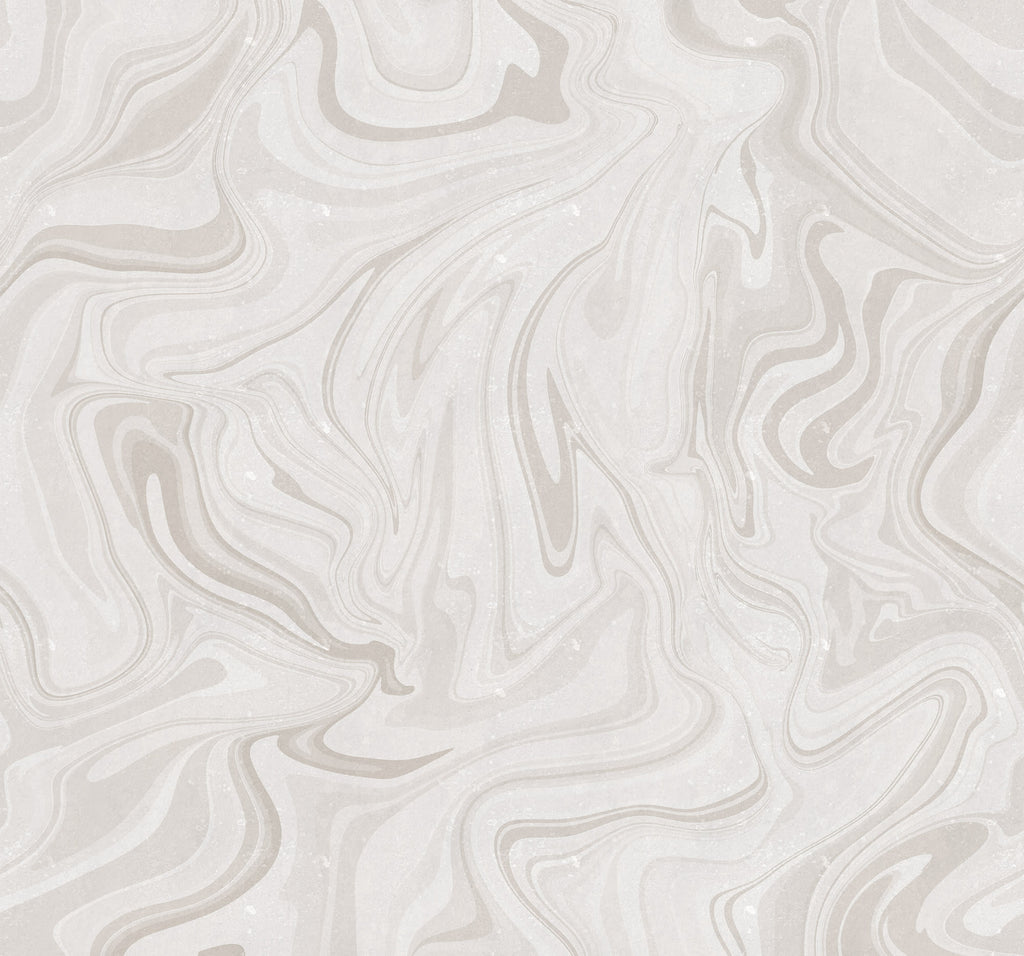 Klint wall mural by Sandberg in Gray, flat swatch showing the repeat