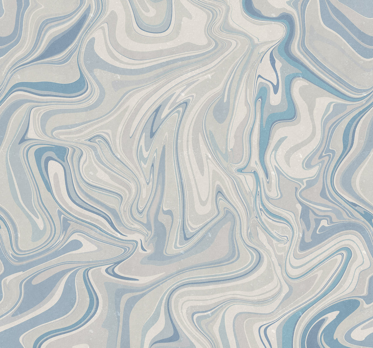 Klint wall mural by Sandberg in Misty Blue, flat swatch showing the repeat