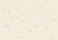 Hav wall mural by Sandberg in Misty Blue, flat swatch showing the repeat