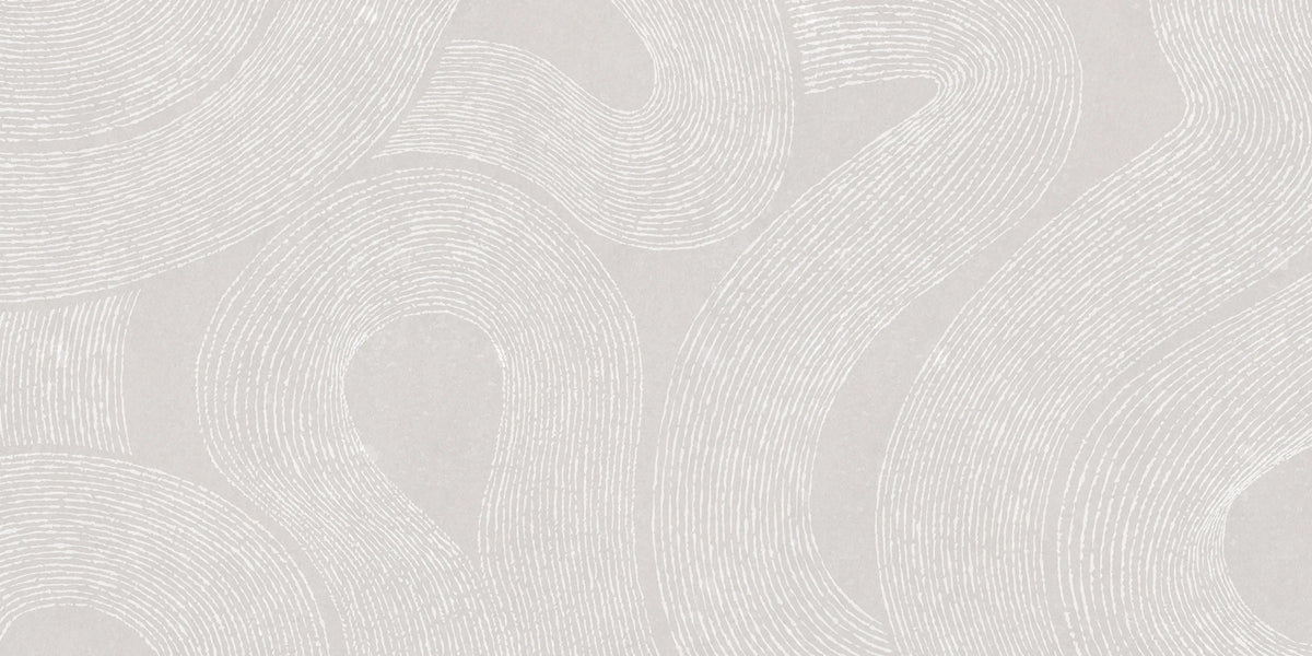 Zen Mural wall mural by Sandberg – abstract design, Grey – flat swatch showing the repeat, view 2