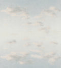 Moln Ceiling wall mural by Sandberg – sky & clouds design, Light Blue – flat swatch showing the repeat
