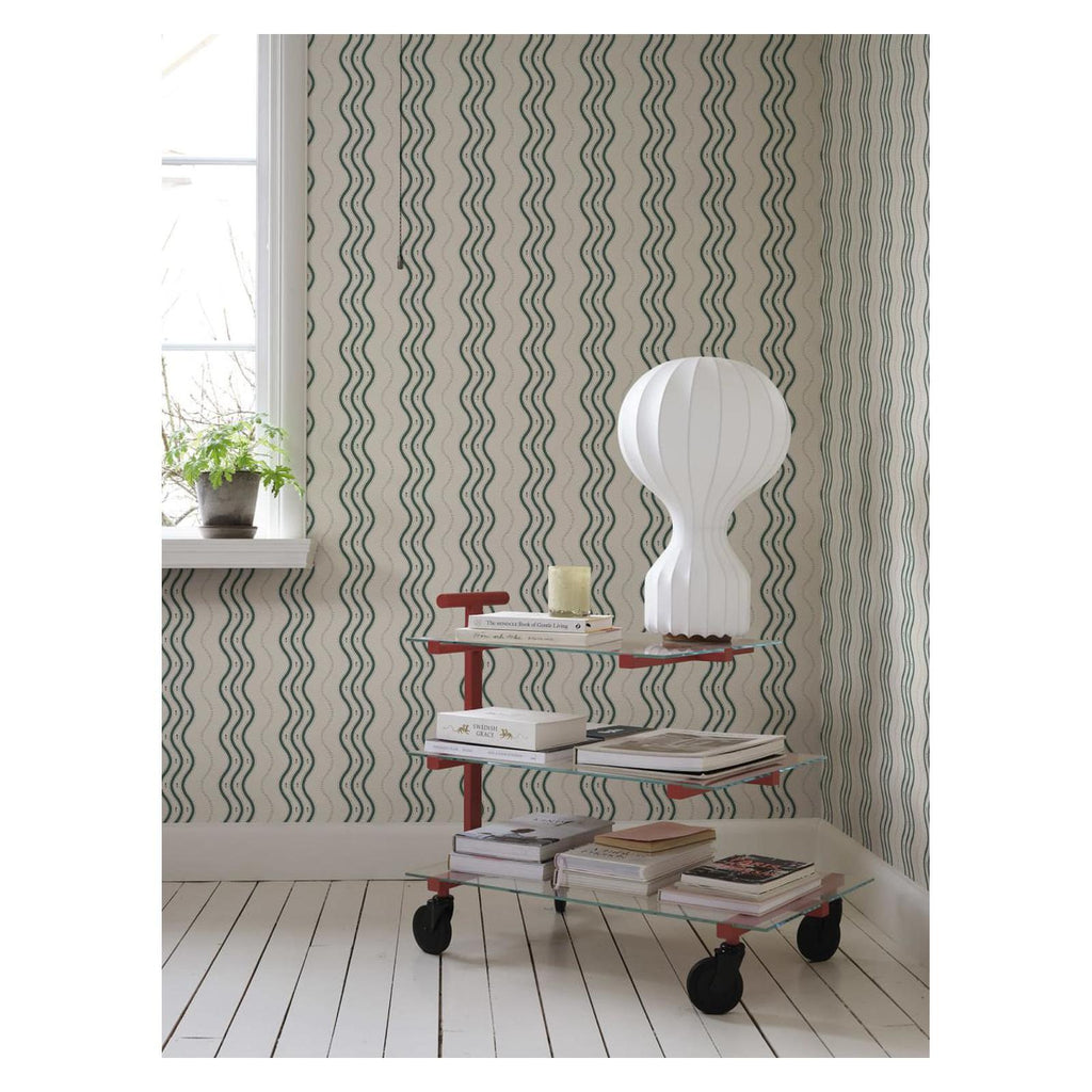 Ben Wavy Stripe - Wallpaper Trader