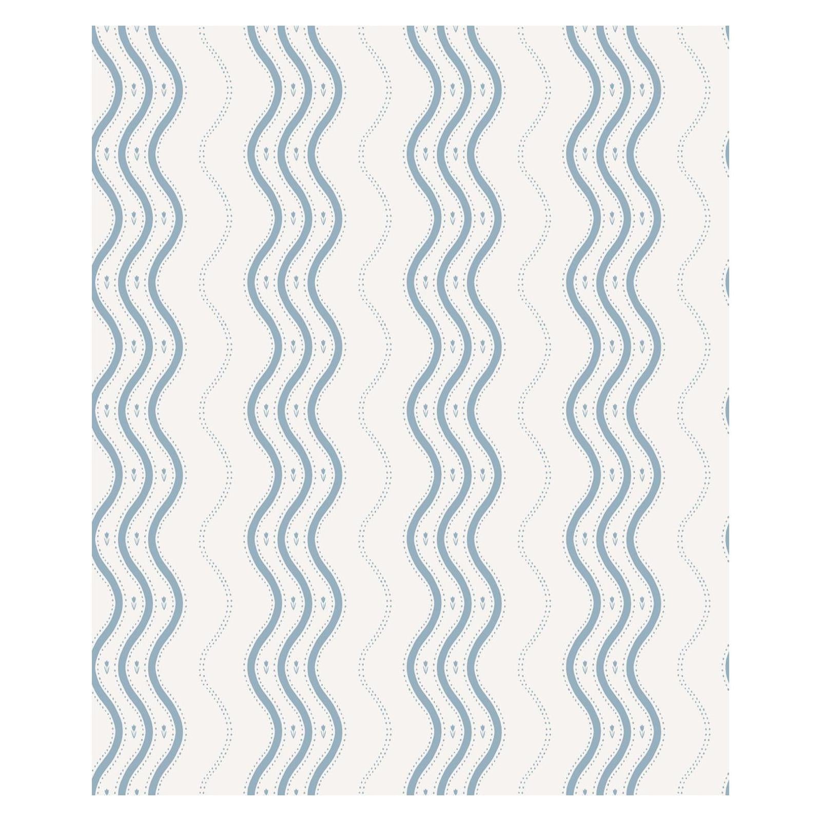 Ben Wavy Stripe - Wallpaper Trader
