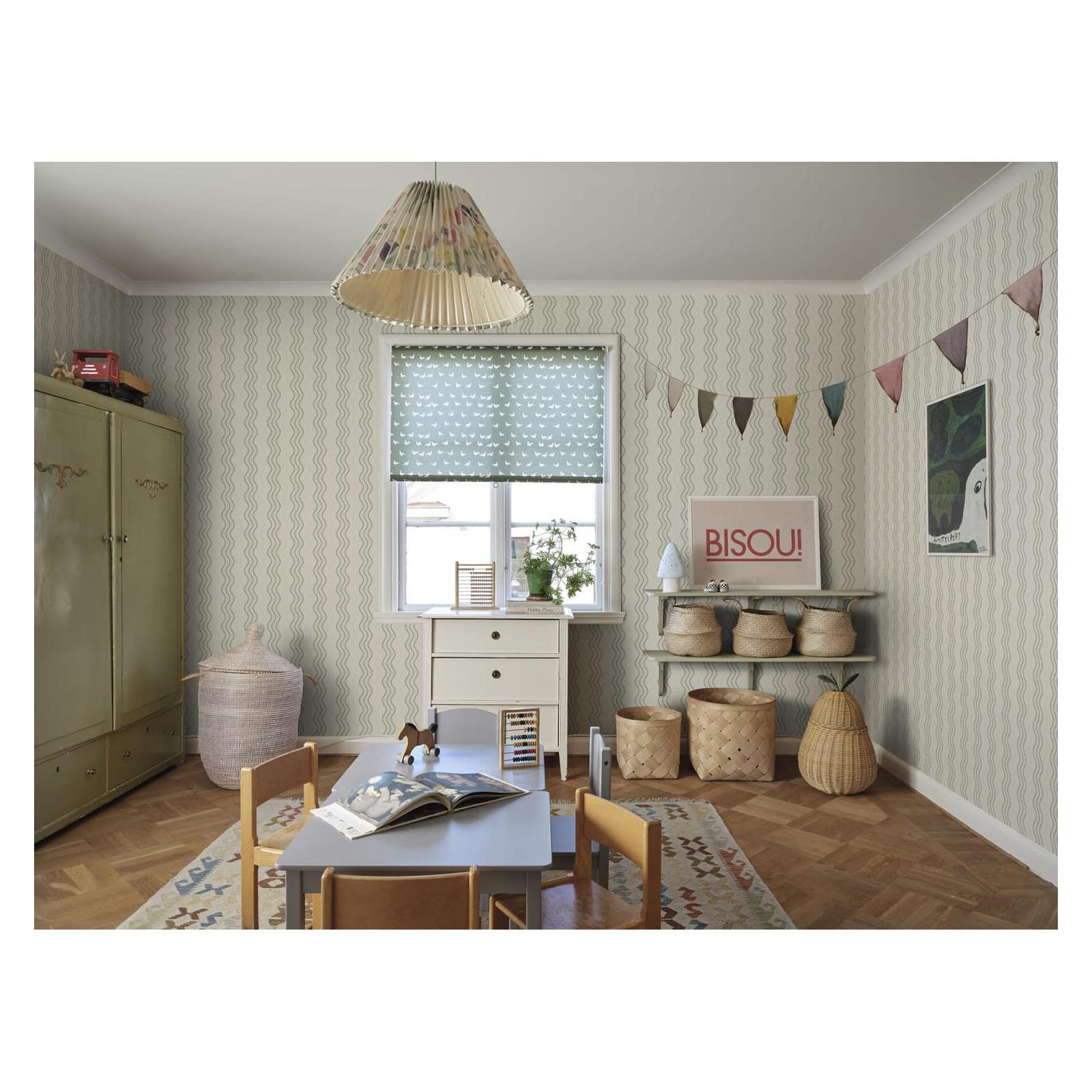 Ben Wavy Stripe - Wallpaper Trader