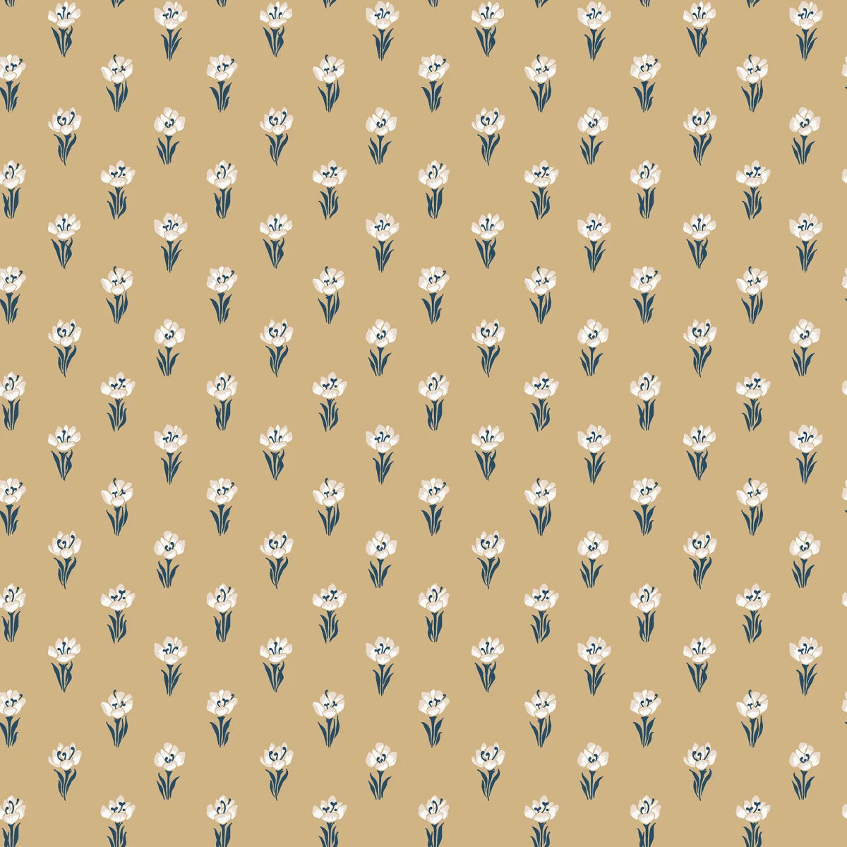 Betty Honey wallpaper by Sandberg – floral design