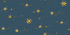 Gillis Midnight Blue wall mural by Sandberg – botanical design