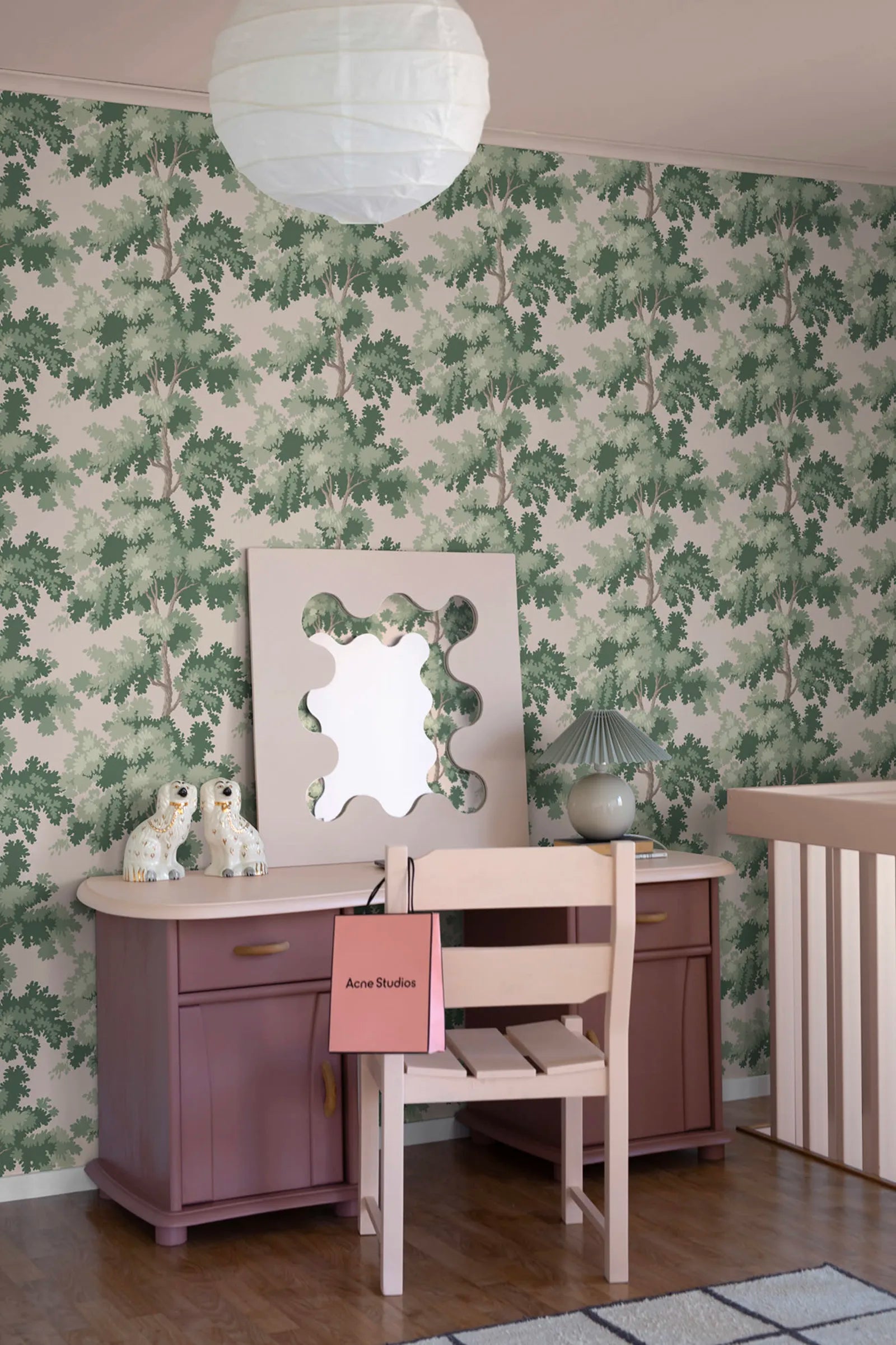 Raphael wallpaper by Sandberg – botanical, forest design