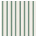 Gustav Stripe wallpaper by Sandberg, flat swatch of fresh green and white stripes with fine dotted detail