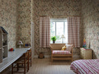 Clara wall mural by Sandberg in a room setting