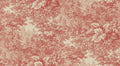 Forest Toile wall mural by Sandberg, flat panel of woodland toile scene in warm red on cream