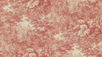 Forest Toile Red wall mural by Sandberg – botanical design