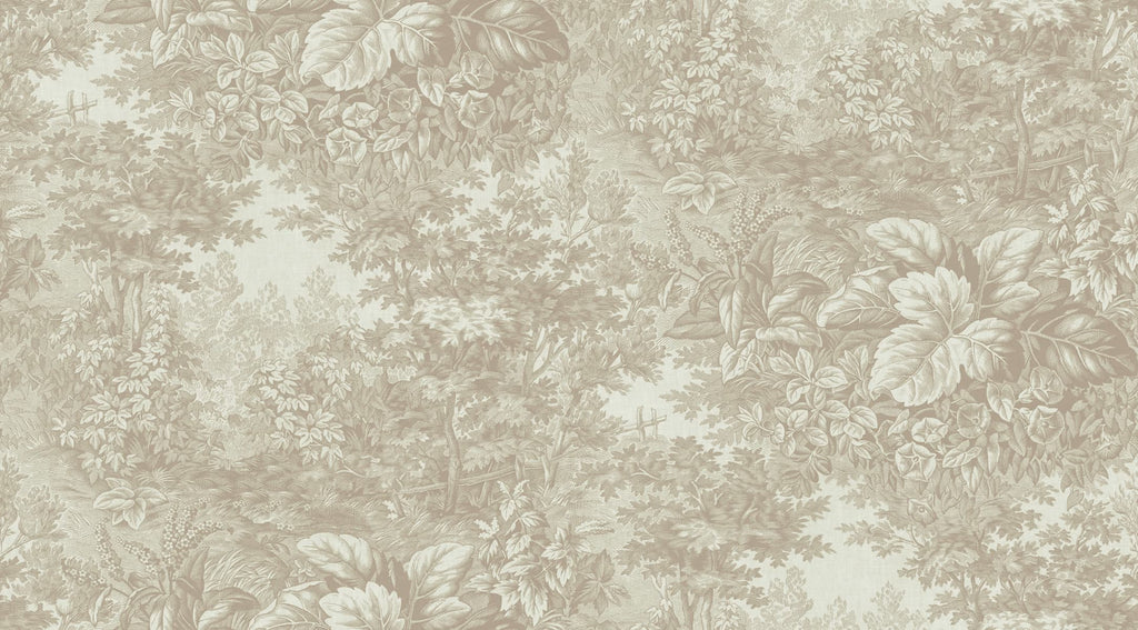 Forest Toile Sandstone wall mural by Sandberg – botanical design