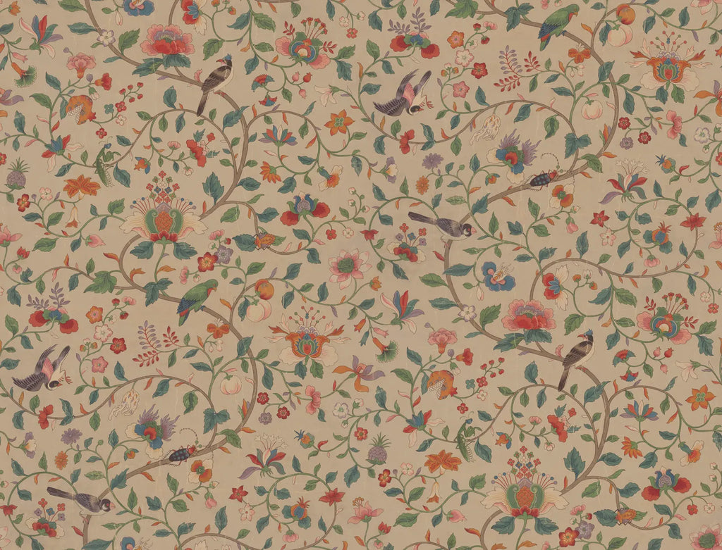 Hedda Colorful wall mural by Sandberg – botanical design