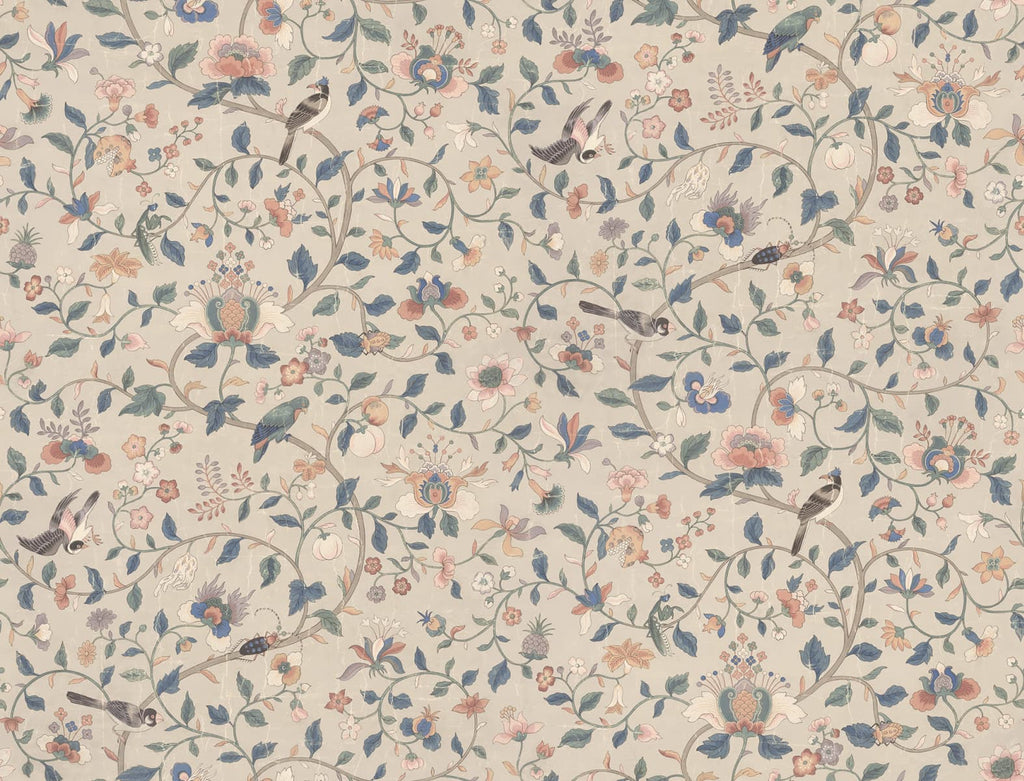 Hedda Sandstone wall mural by Sandberg – botanical design