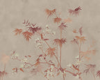 Bamboo Grove wallpaper by Sandberg – chinoiserie design, Beige – Clay – flat swatch showing the repeat