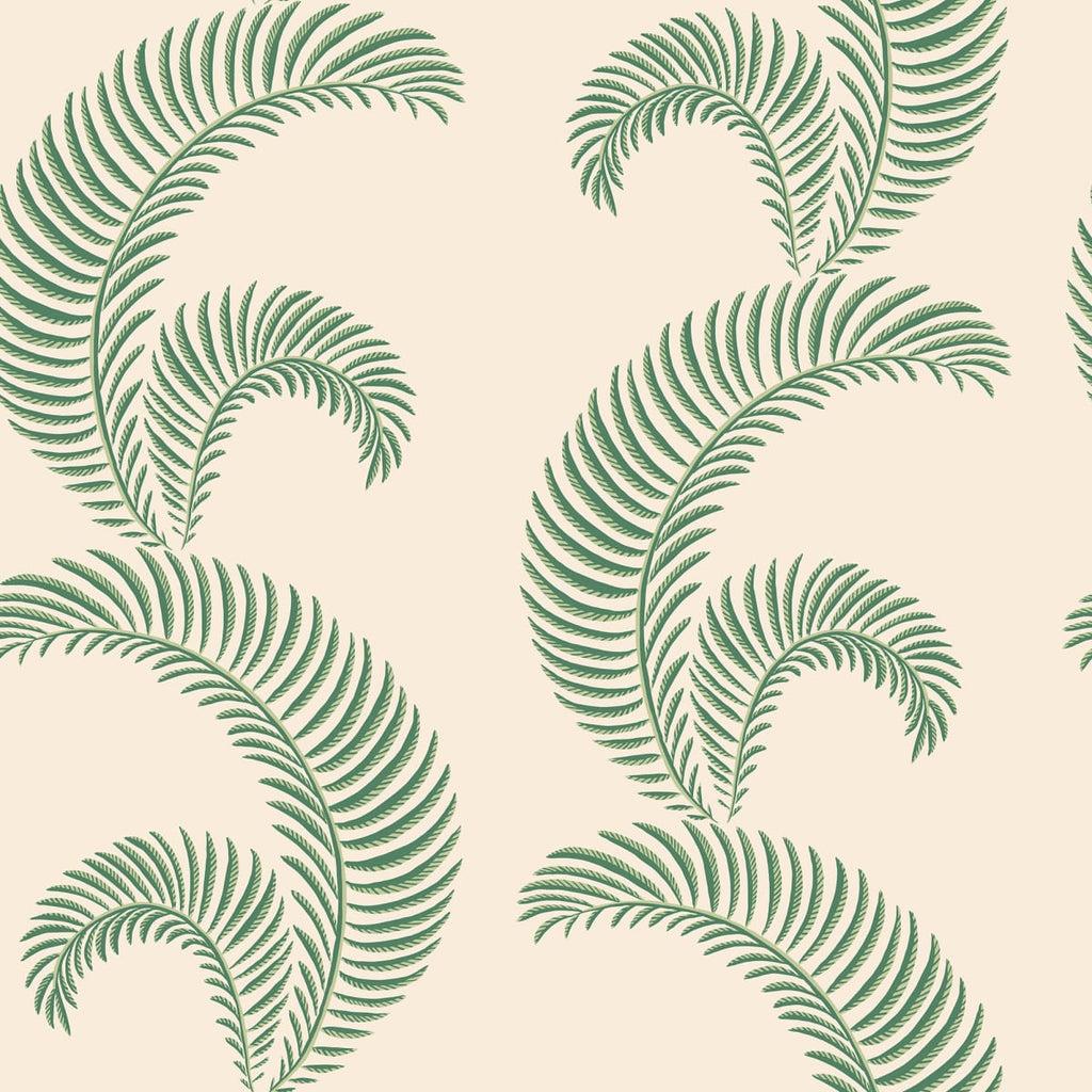 Jasmine Garden Green wallpaper by Sandberg – botanical design