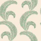 Jasmine Garden Green wallpaper by Sandberg – botanical design
