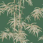 Leon Green wallpaper by Sandberg – botanical design