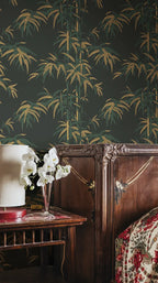 Leon wallpaper by Sandberg in a room setting