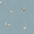Butterflies wallpaper by Sandberg in Misty Blue, close-up of the butterfly pattern