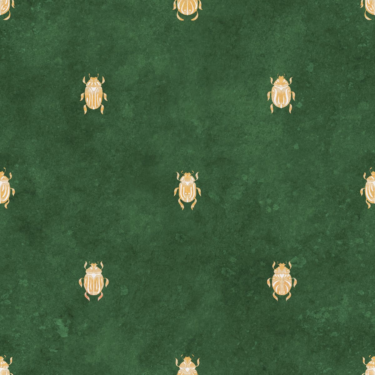 Audrey Dark Green wallpaper by Sandberg – botanical design