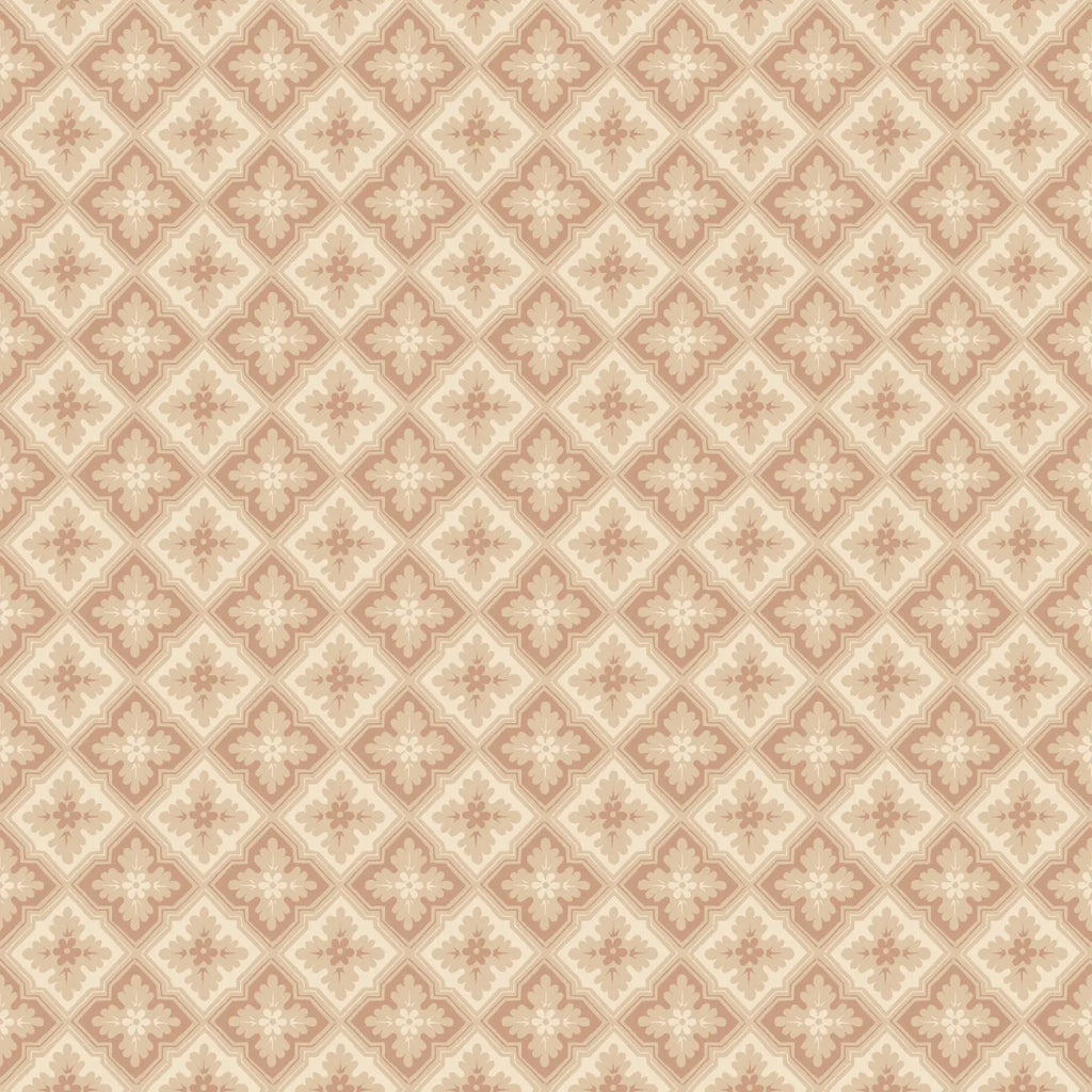 Edvin Terracotta wallpaper by Sandberg – botanical design